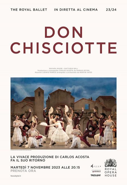 DON CHISCIOTTE - DAL ROYAL OPERA HOUSE 2023/2024